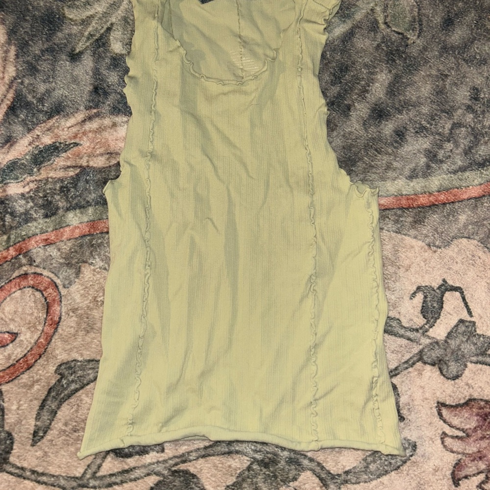 FP Intimately Light Green Sleeveless Top